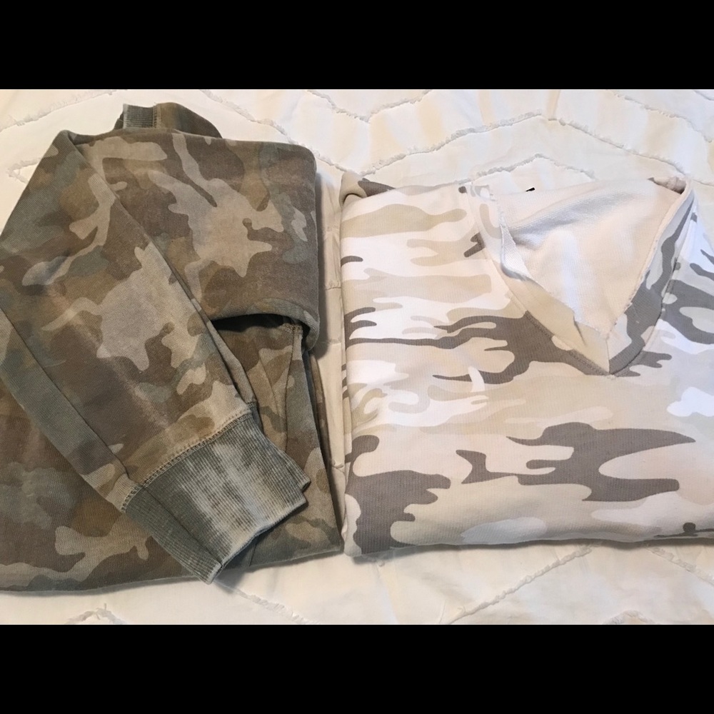 Last 🍁White wash Camo hoodie - Picture 5 of 8